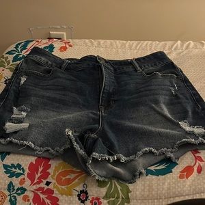 Blue Jean shorts size 16